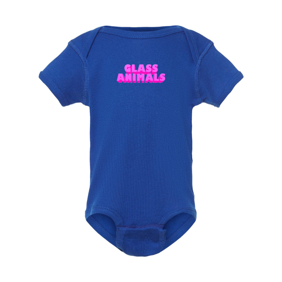 Glass Animals  Logo Baby Onesie Romper