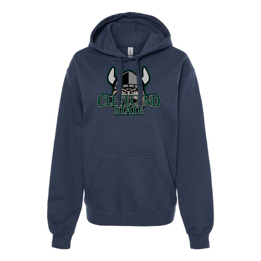 Men's  Cleveland State Vikings Softstyle Midweight Hooded Sweatshirt