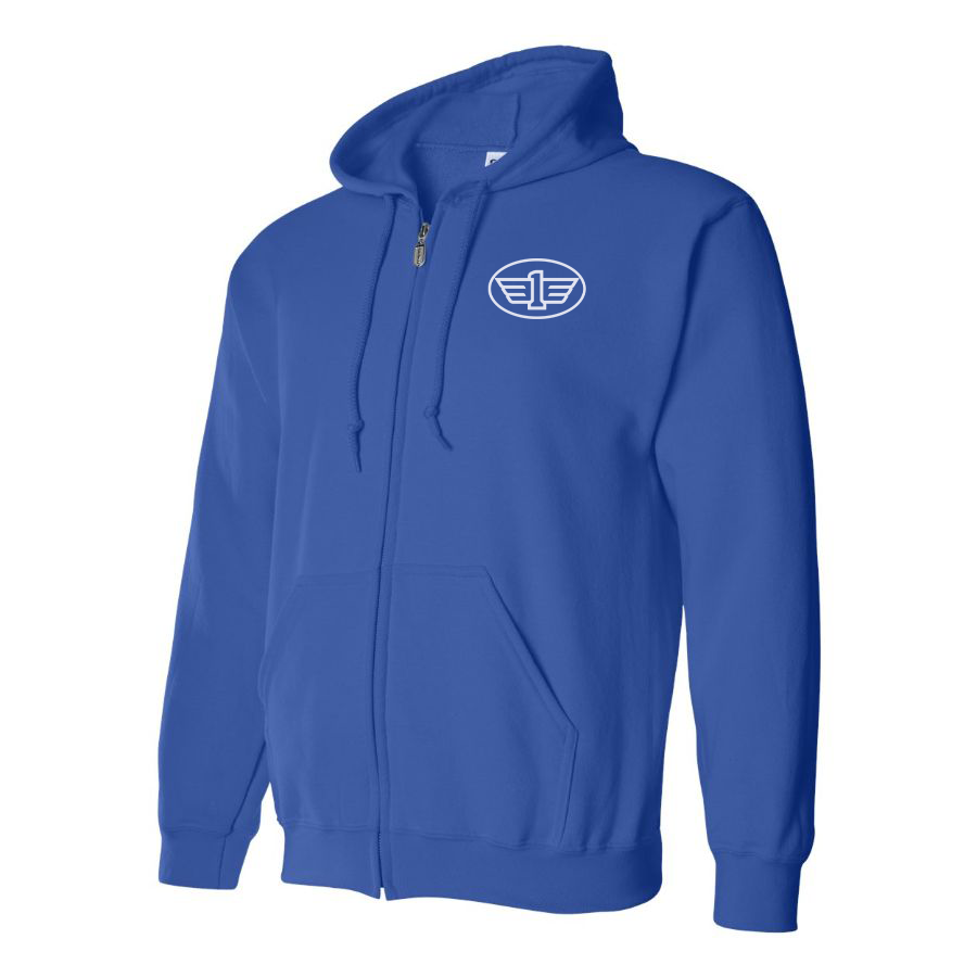 Men's FAW Logo Zipper Hoodie