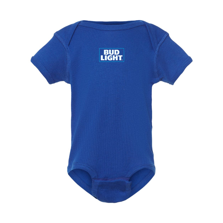 Bud Light Logo Baby Onesie Romper