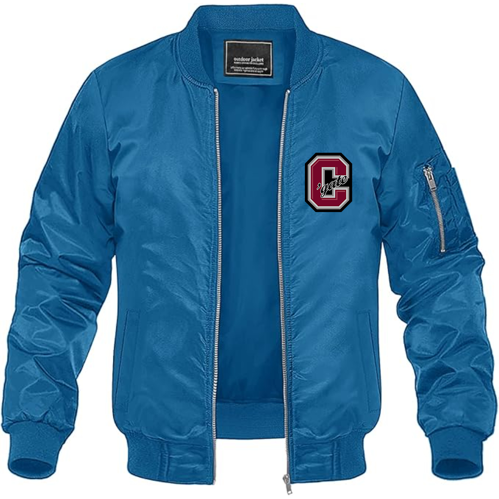 Men's Colgate Raiders  Lightweight Bomber Jacket Windbreaker Softshell Varsity Jacket Coat