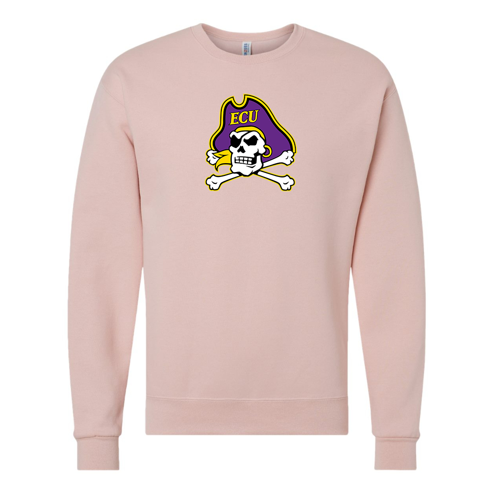 Men's  East Carolina Pirates JERZEES NuBlend Crewneck Sweatshirt