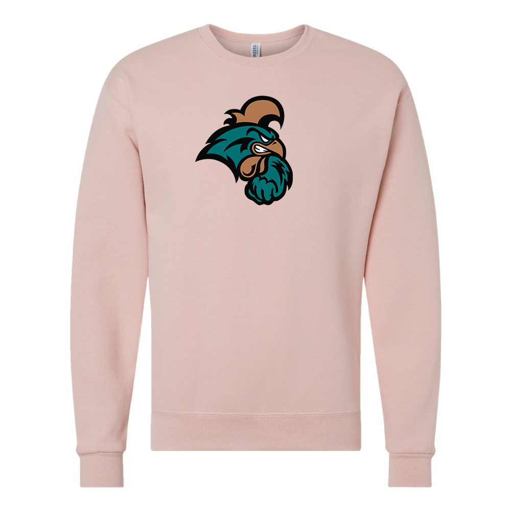Men's  Coastal Carolina Chanticleers JERZEES NuBlend Crewneck Sweatshirt