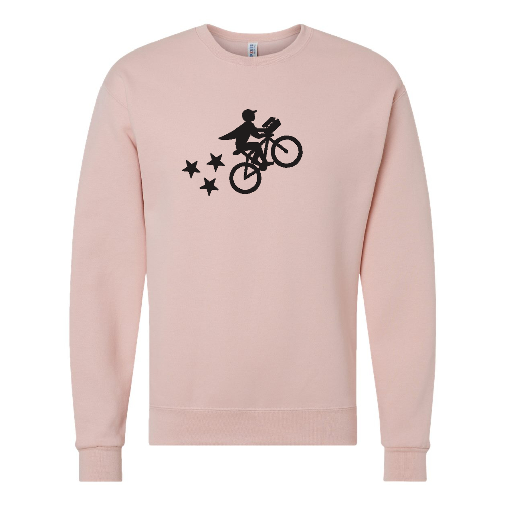 Men's  Postmates Bike JERZEES NuBlend Crewneck Sweatshirt