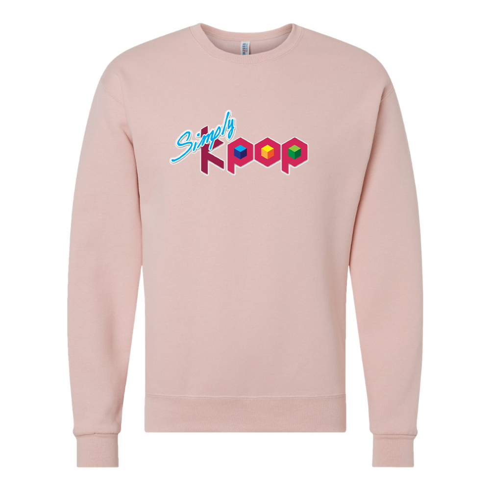Men's  Simply Kpop JERZEES NuBlend Crewneck Sweatshirt