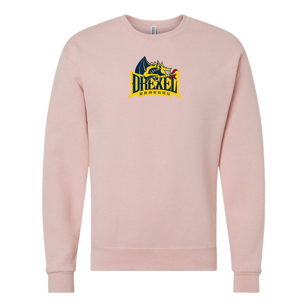 Men's  Drexel Dragons JERZEES NuBlend Crewneck Sweatshirt
