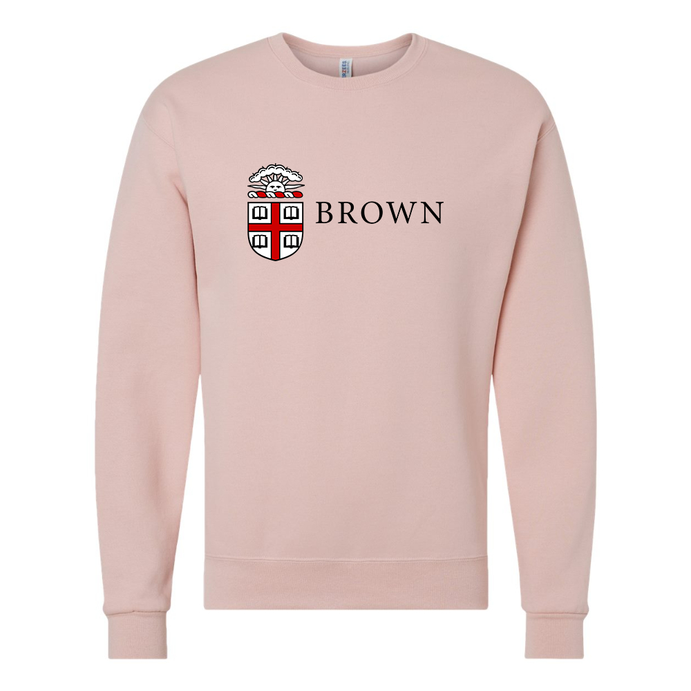 Men's Brown University JERZEES NuBlend Crewneck Sweatshirt