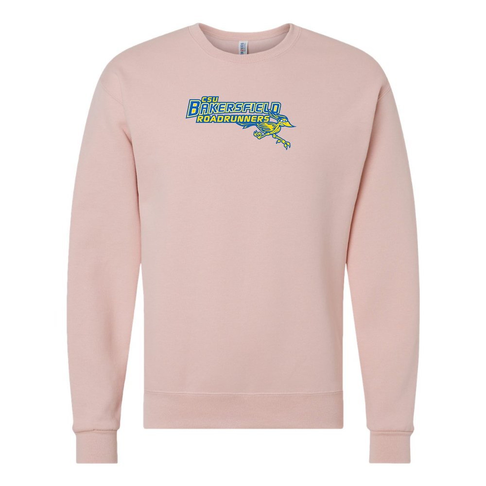 Men's  CSU-Bakersfield Roadrunners JERZEES NuBlend Crewneck Sweatshirt