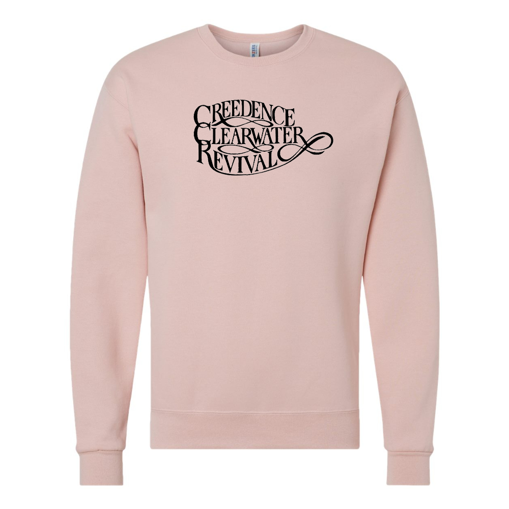 Men's Creedence Clearwater Revival JERZEES NuBlend Crewneck Sweatshirt