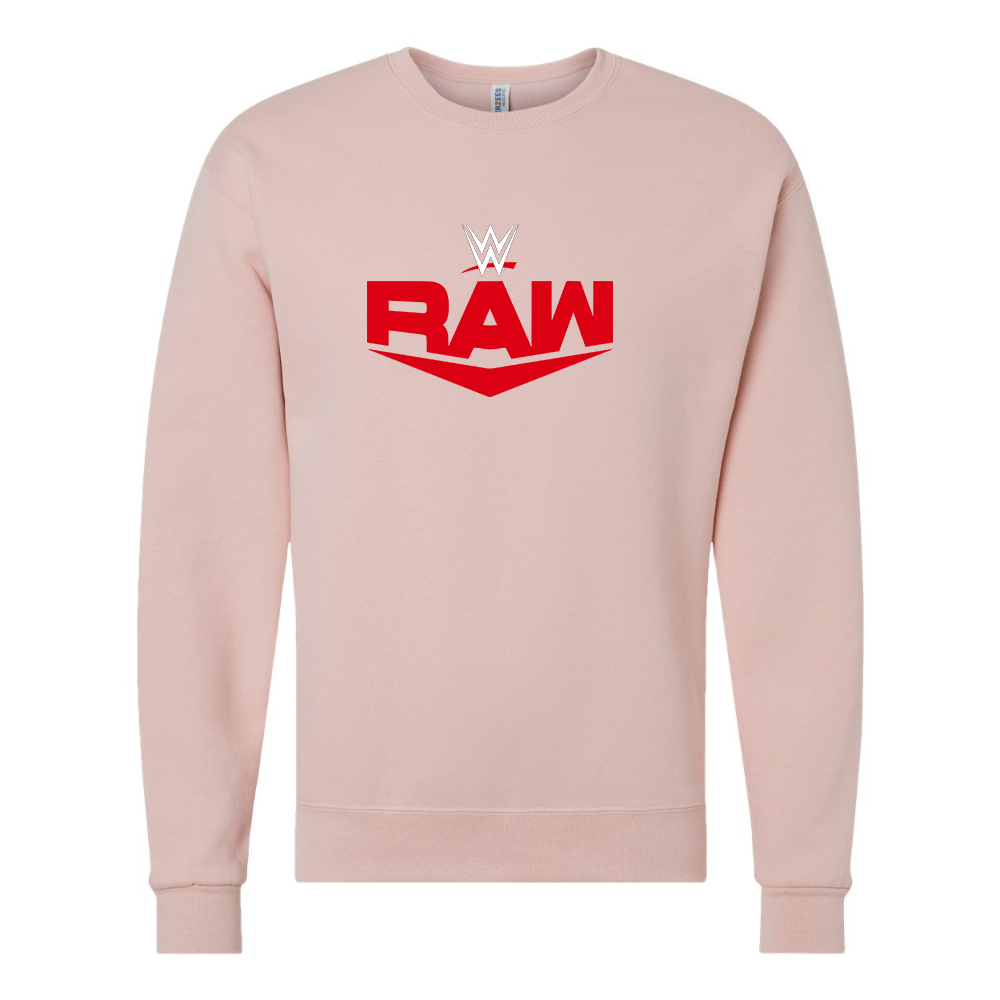 Men's  WWE Raw JERZEES NuBlend Crewneck Sweatshirt