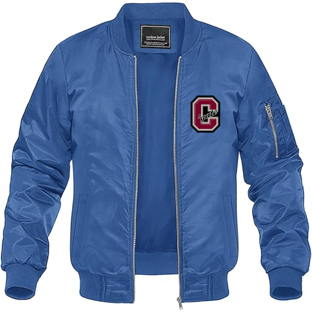 Men's Colgate Raiders  Lightweight Bomber Jacket Windbreaker Softshell Varsity Jacket Coat