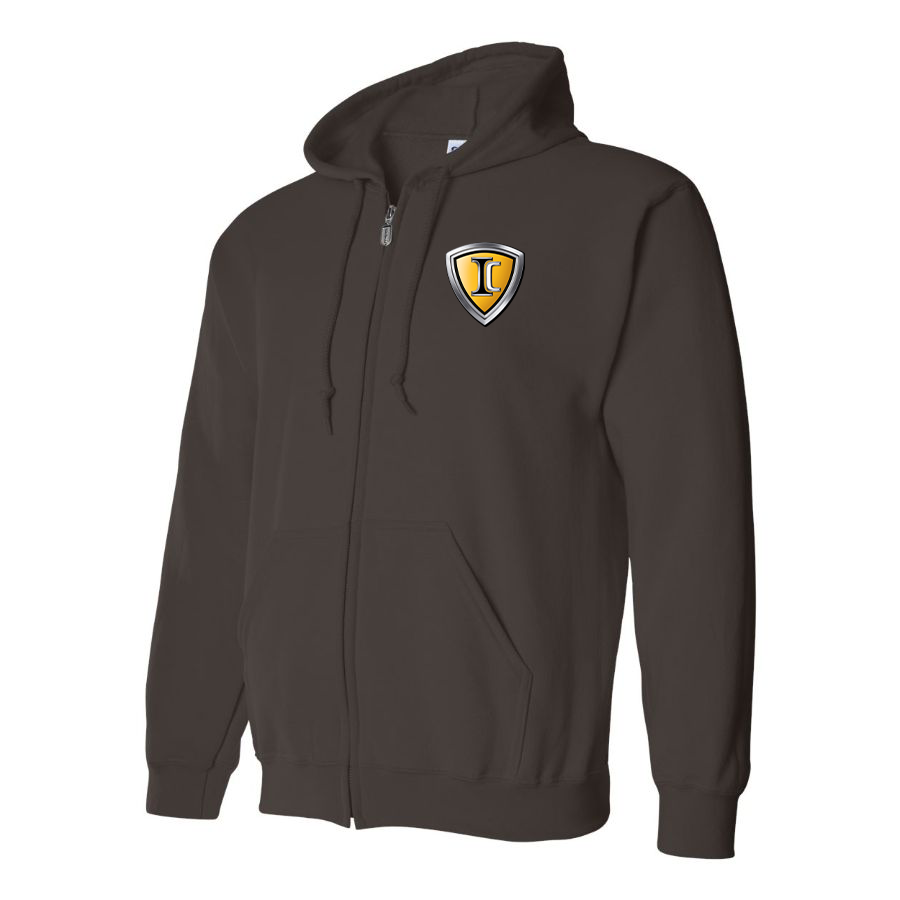 Men's IC Bus Logo Zipper Hoodie