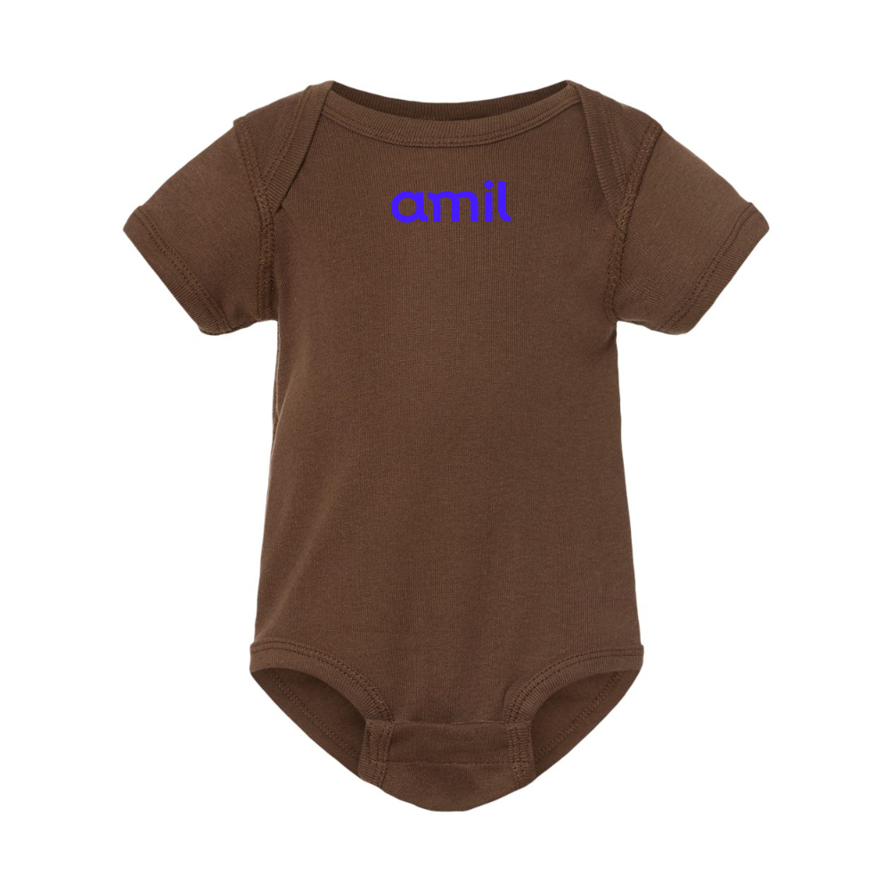 Amil  Rabbit Skins Infant Baby Rib Bodysuit