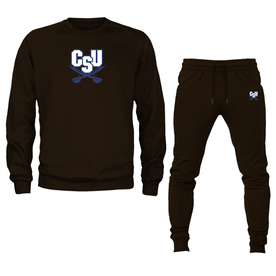Men's  CSU Buccaneers   Crewneck Sweatshirt Joggers Suit