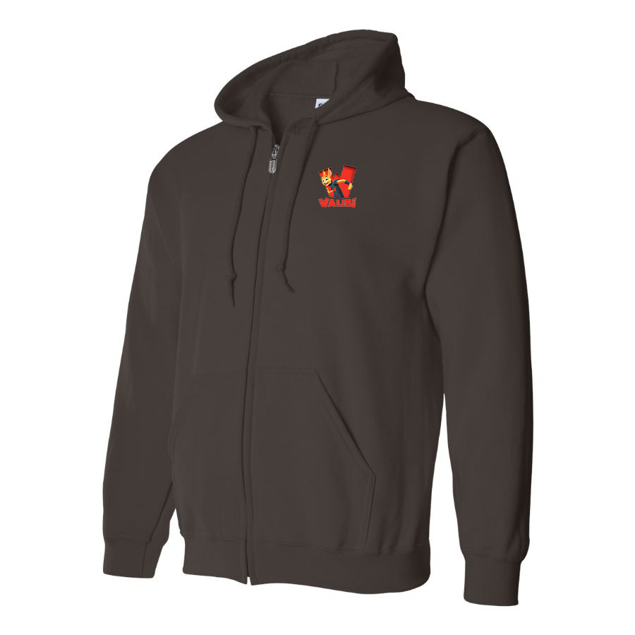 Men's Walibi Logo Zipper Hoodie