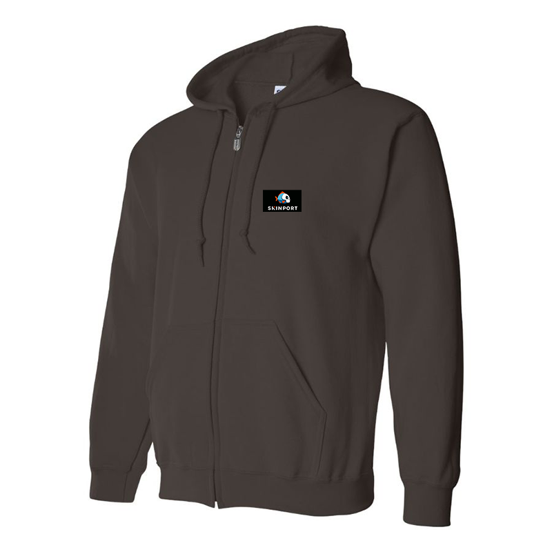 Men's Skinport Logo Zipper Hoodie