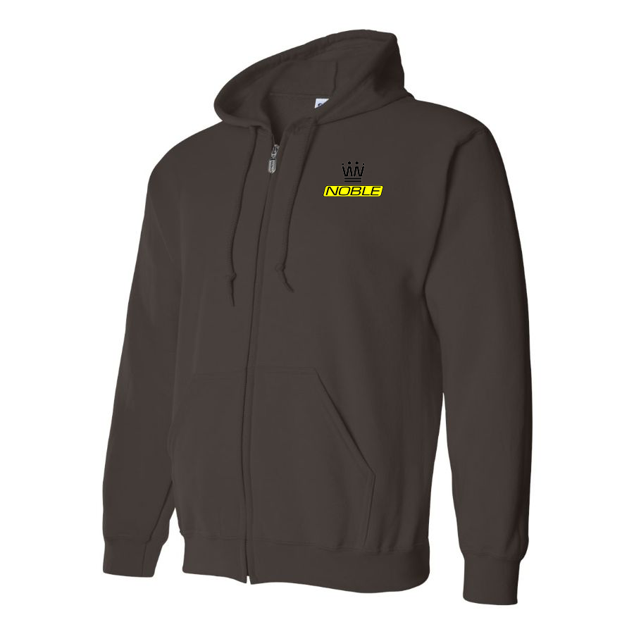 Men's Noble Logo Zipper Hoodie