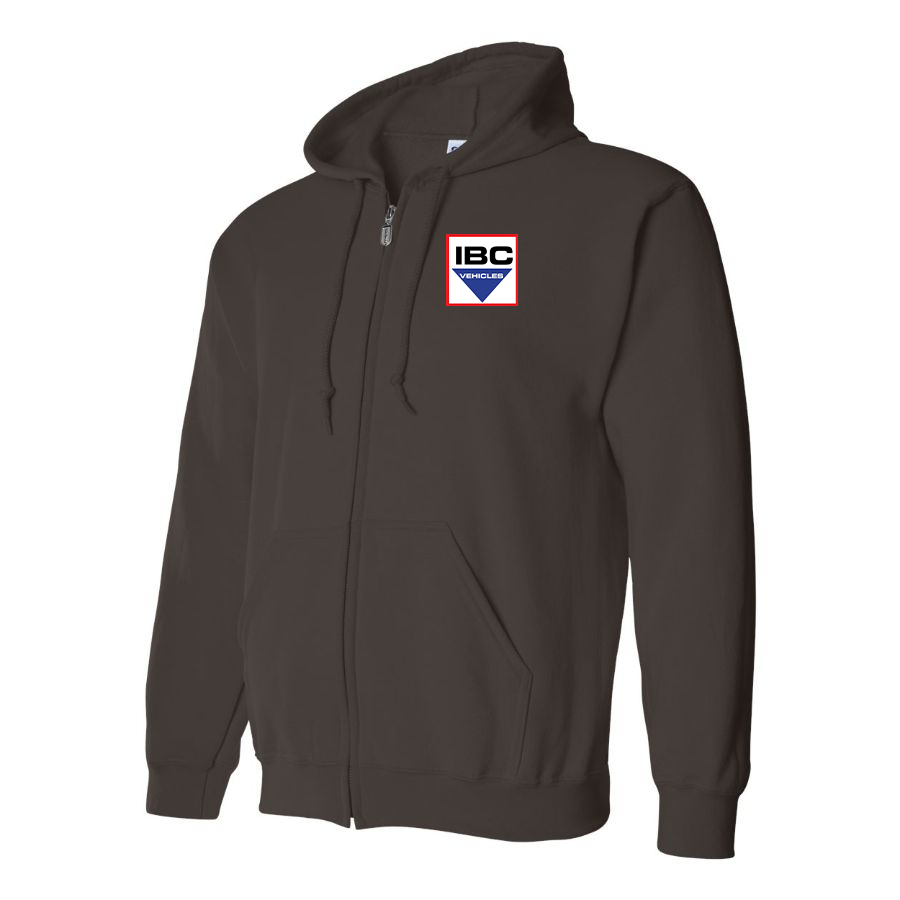 Men's IBC Vehicles Logo Zipper Hoodie