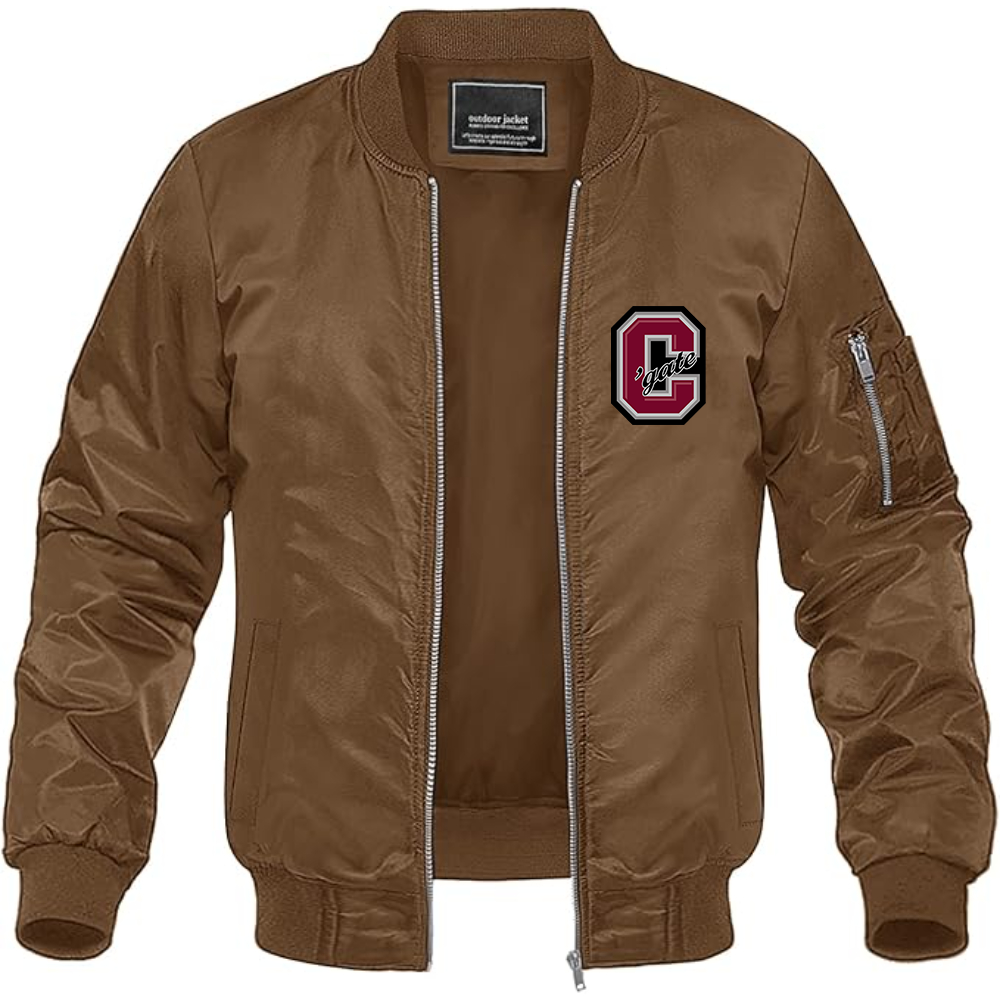 Men's Colgate Raiders  Lightweight Bomber Jacket Windbreaker Softshell Varsity Jacket Coat