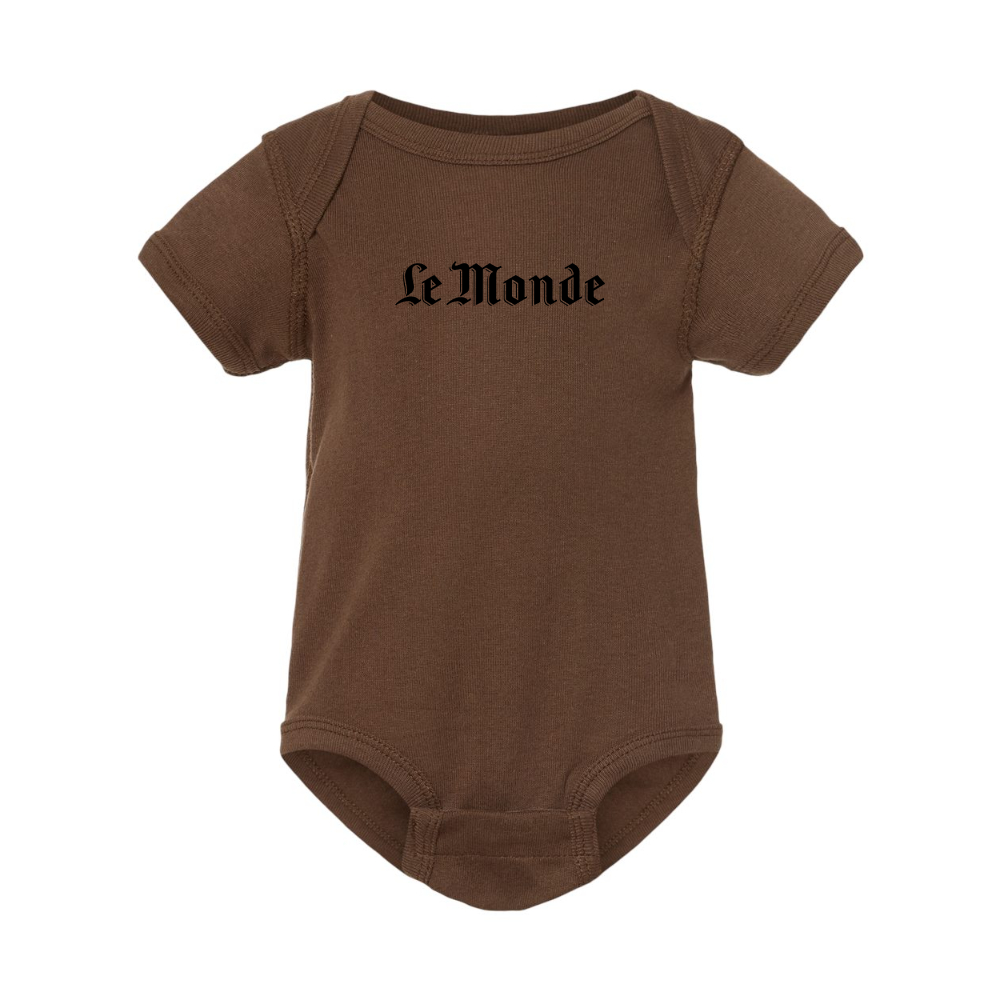 Le Monde Rabbit Skins Infant Baby Rib Bodysuit