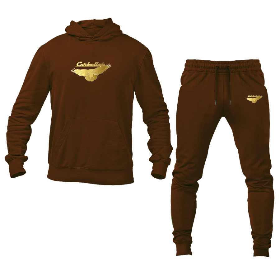Men's Corbellati Logo Hoodie Joggers Set