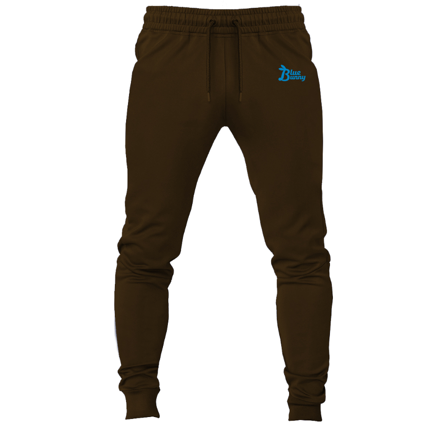 Men's Blue Bunny Logo Sweatpants Joggers