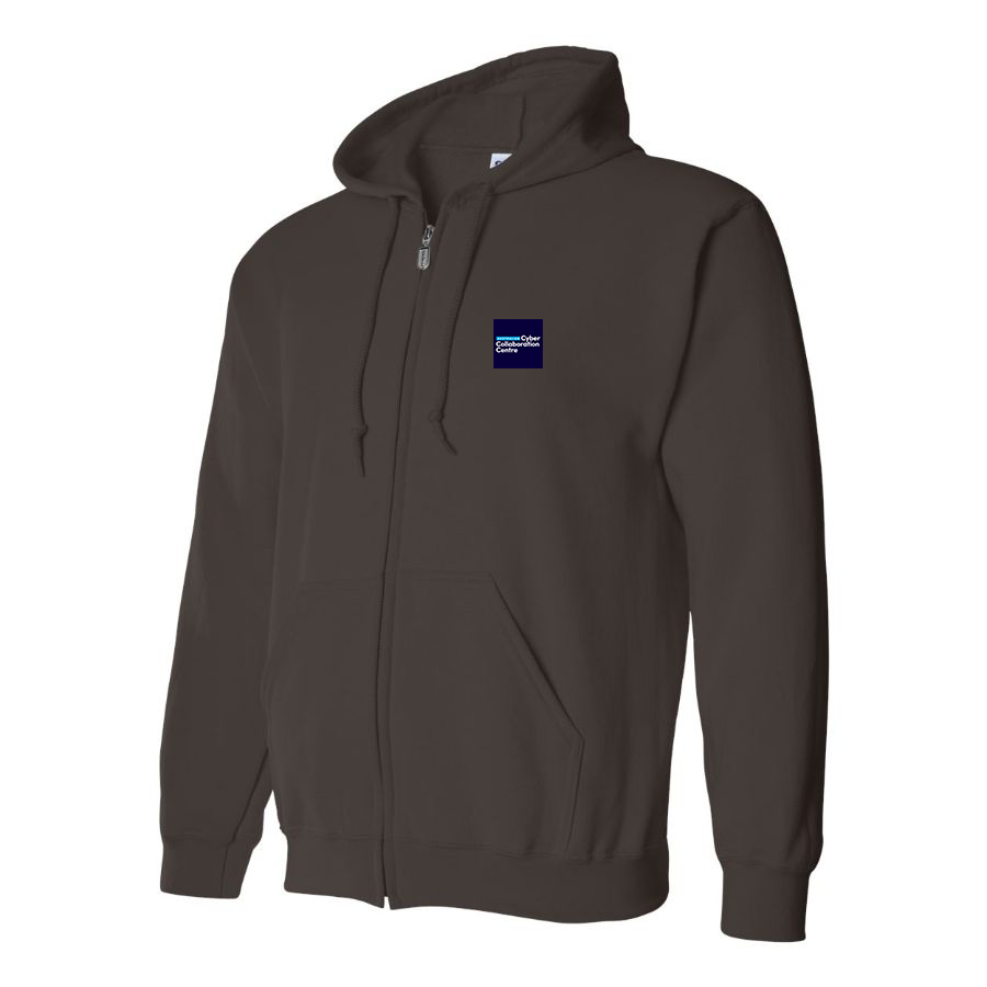 Men's Australian Cyber Collaboration Centre Logo Zipper Hoodie