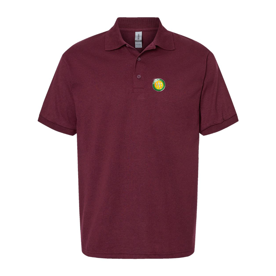 Men's Lister Motor Company Logo Dry Blend Polo