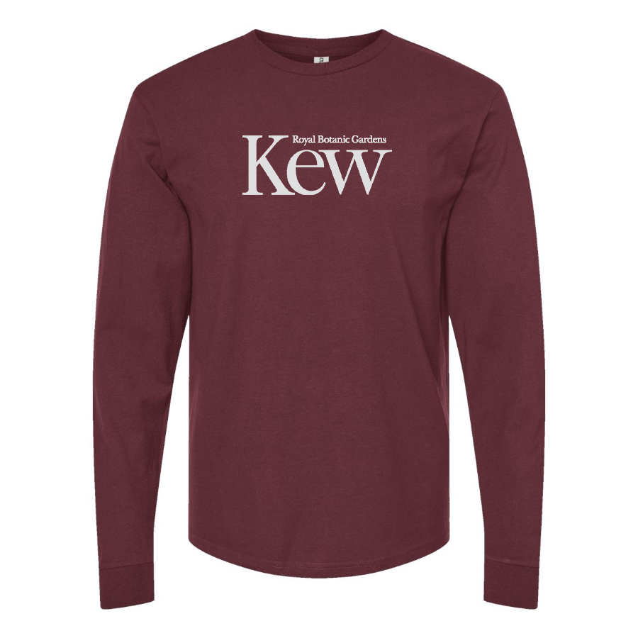Men's Kew Gardens  Cotton Long Sleeve T-Shirt