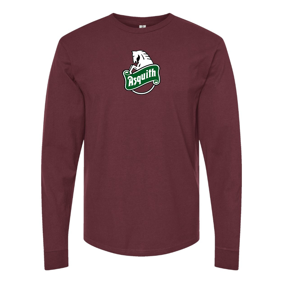 Men's Asquith Logo Cotton Long Sleeve T-Shirt