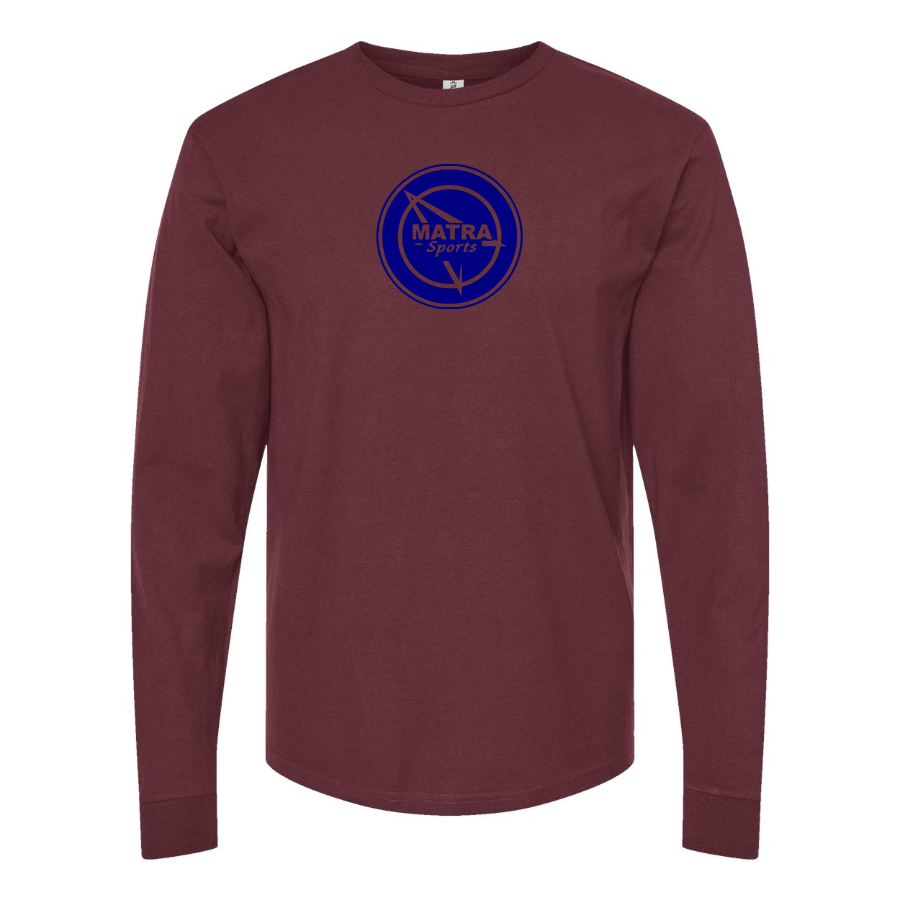 Men's Matra Sports Logo Cotton Long Sleeve T-Shirt