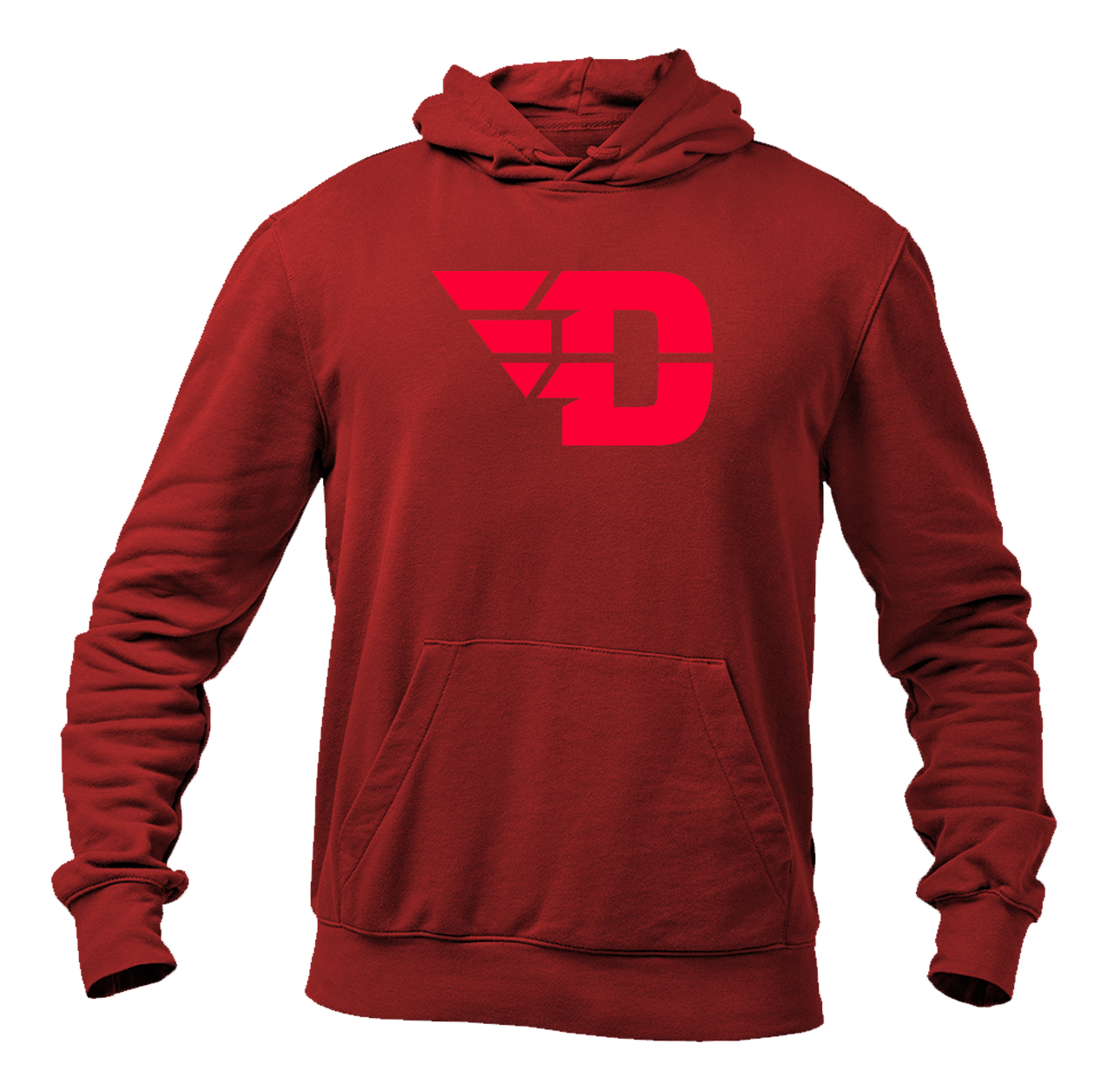 Men's  Dayton Flyers Softstyle Midweight Hooded Sweatshirt