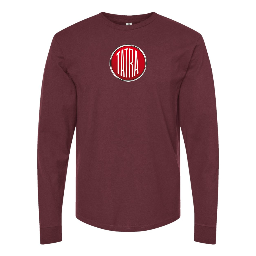 Men's Tatra Logo Cotton Long Sleeve T-Shirt