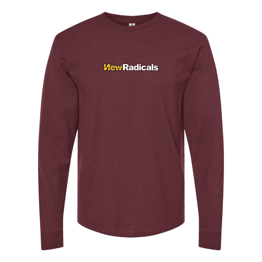 Men's New Radicals Logo Cotton Long Sleeve T-Shirt