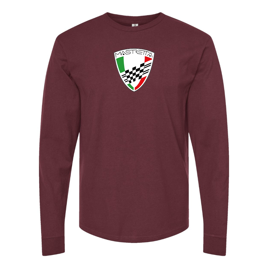 Men's Mastretta Logo Cotton Long Sleeve T-Shirt