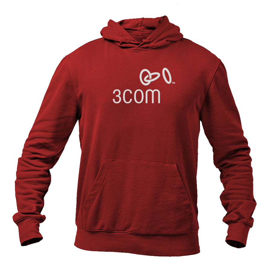 Men's 3Com Logo Pullover Hoodie
