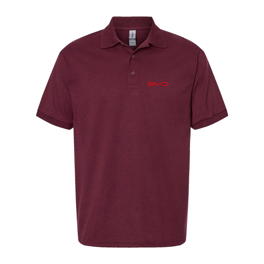 Men's BYD Logo Dry Blend Polo