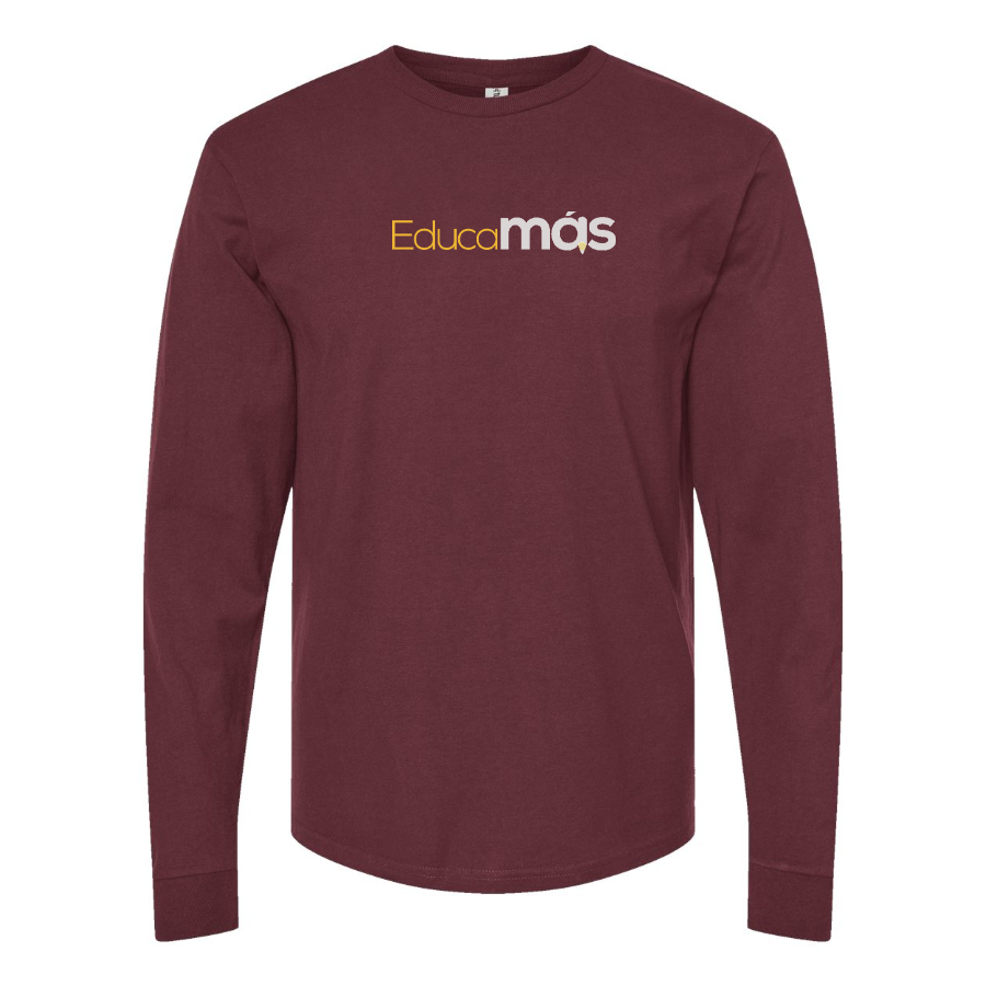 Men's EducaMAS Logo Cotton Long Sleeve T-Shirt