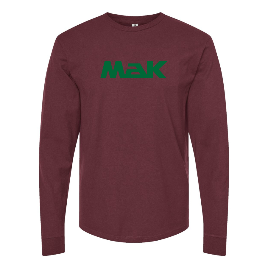 Men's Maschinenbau Kiel Logo Cotton Long Sleeve T-Shirt