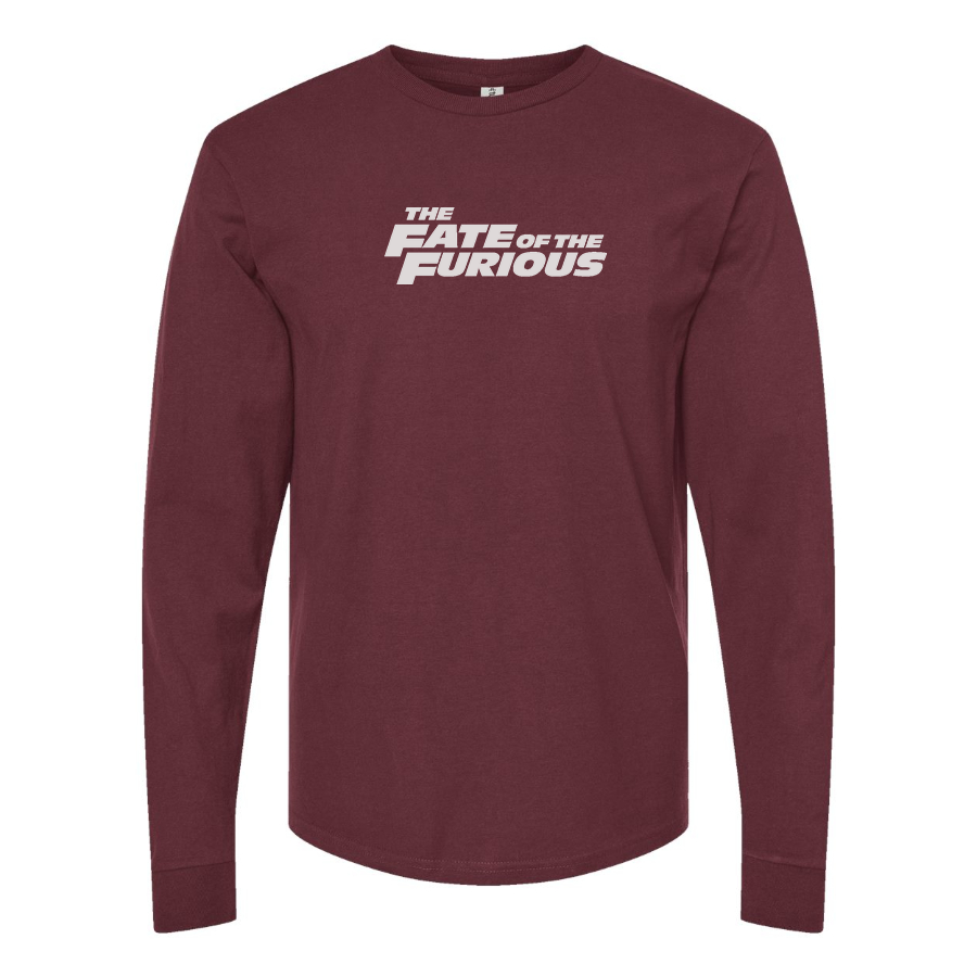 Men's The Fate Of the Furious  Logo Cotton Long Sleeve T-Shirt