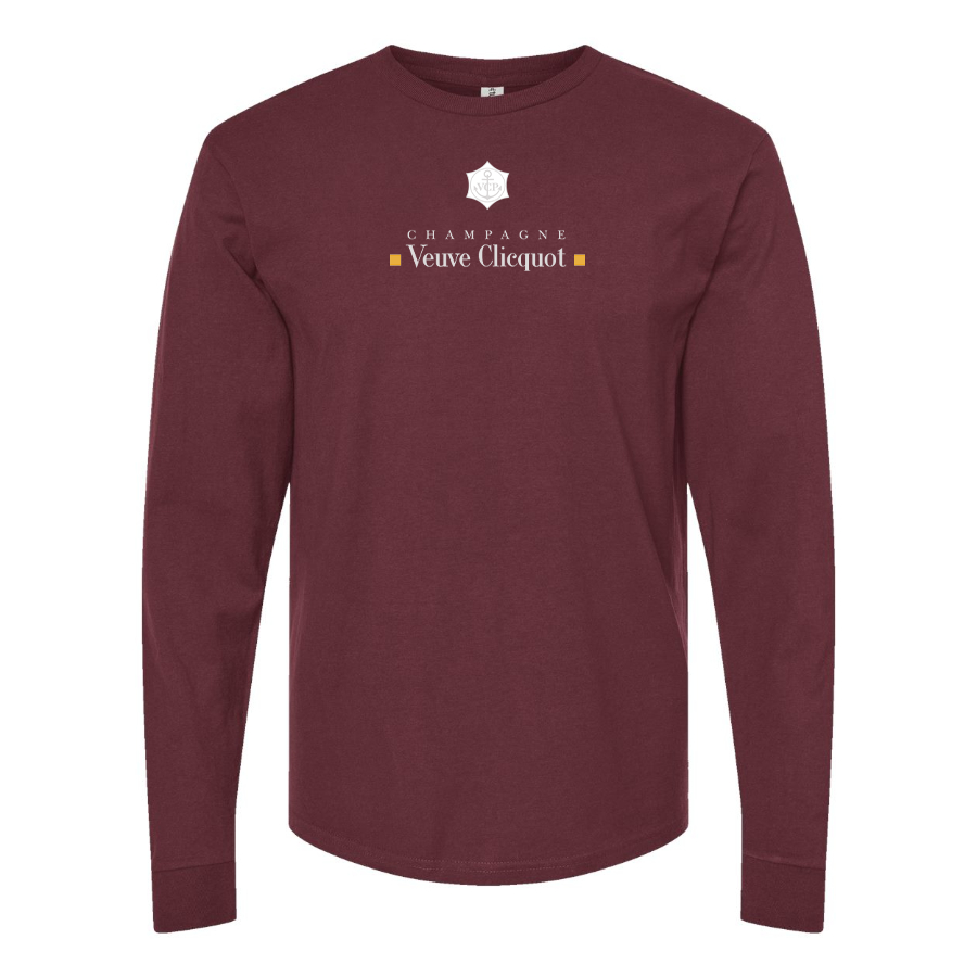 Men's Veuve Clicquot  Logo Cotton Long Sleeve T-Shirt