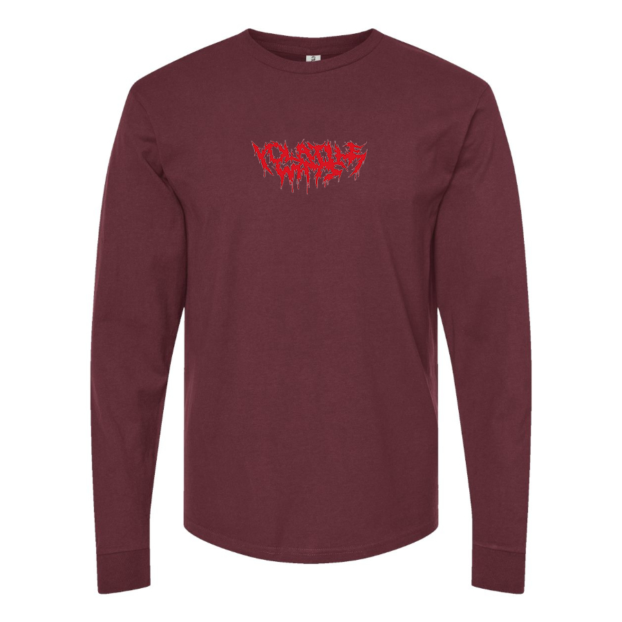 Men's Volatile Ways Logo Cotton Long Sleeve T-Shirt