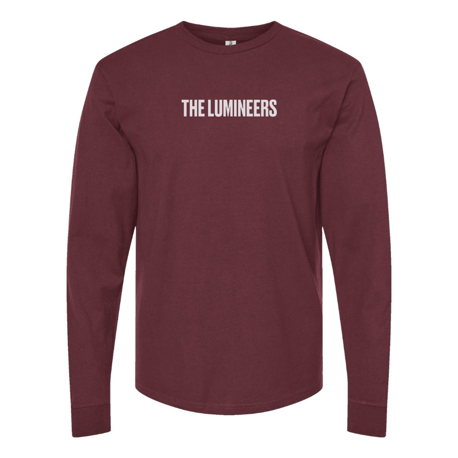 Men's The Lumineers Logo Cotton Long Sleeve T-Shirt