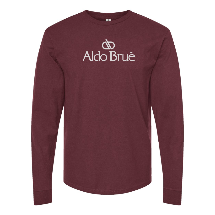 Men's Aldo Brue Logo Cotton Long Sleeve T-Shirt
