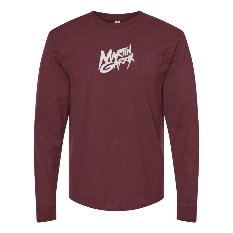 Men's Martin Garrix  Logo Cotton Long Sleeve T-Shirt