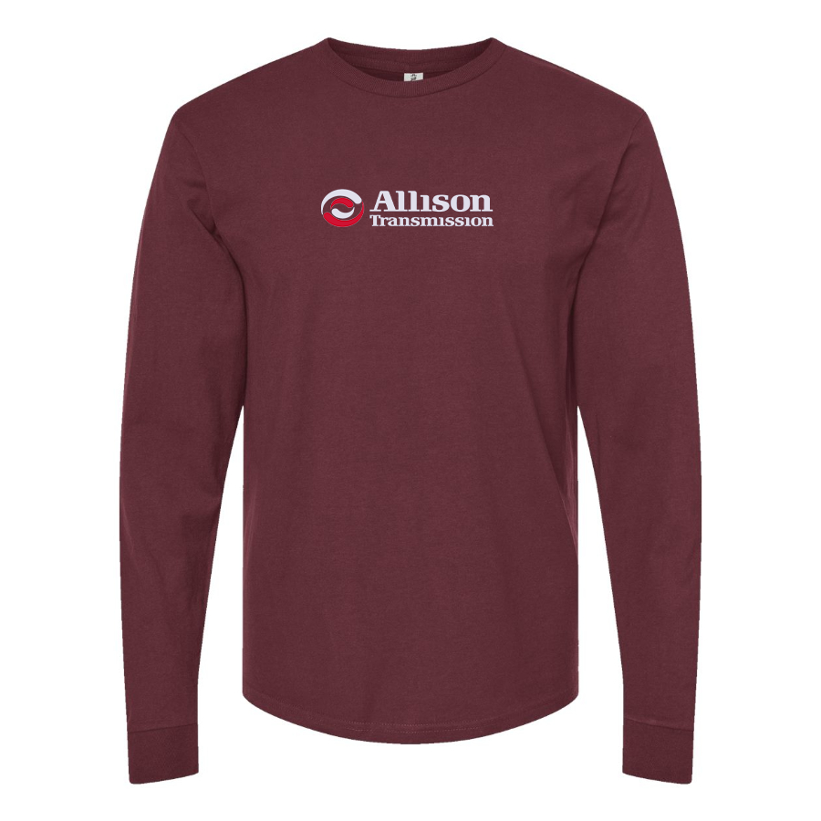 Men's Allison Transmission Logo Cotton Long Sleeve T-Shirt