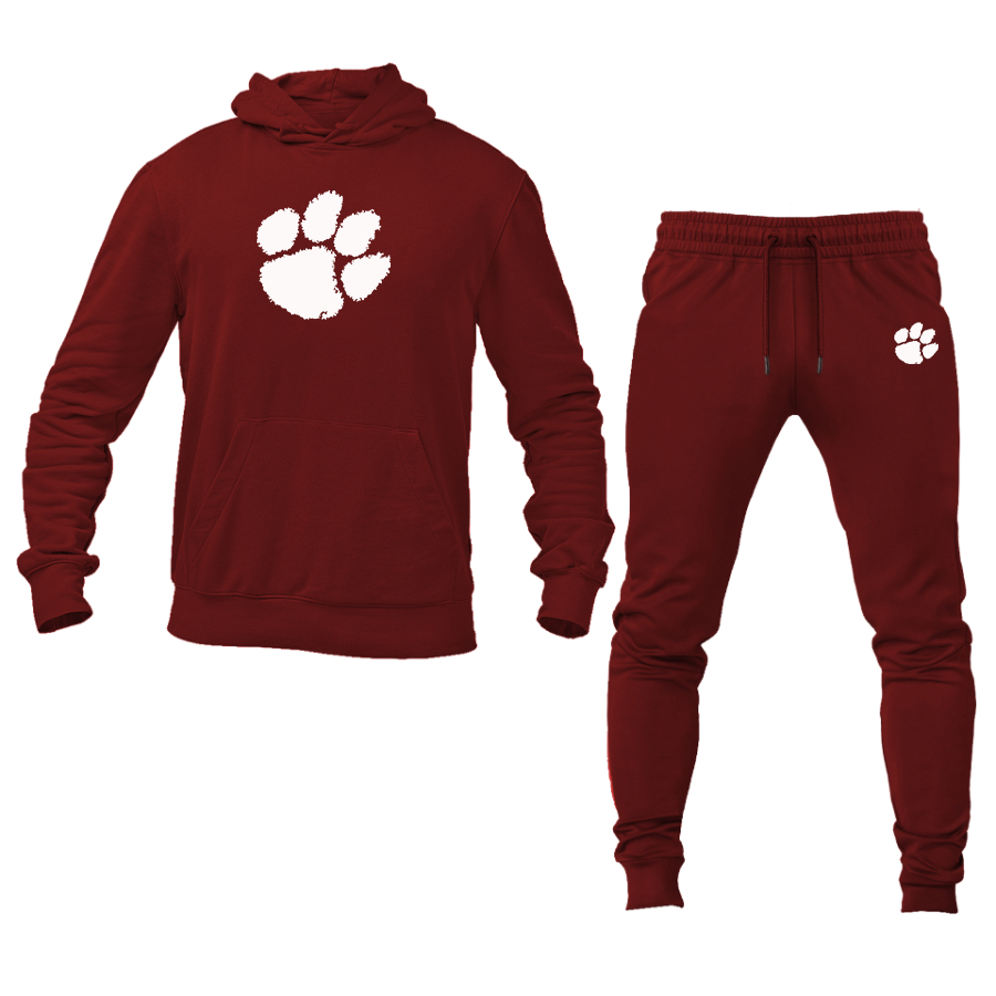 Men's Clemson Tigers Hoodie Joggers Set
