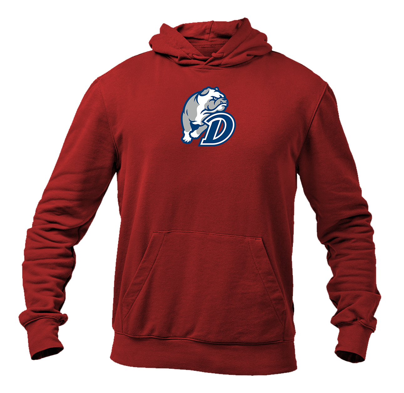 Men's Drake Bulldogs Softstyle Midweight Hooded Sweatshirt