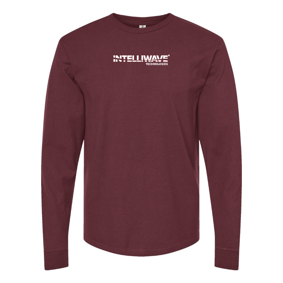 Men's Intelliwave Technologies Logo Cotton Long Sleeve T-Shirt