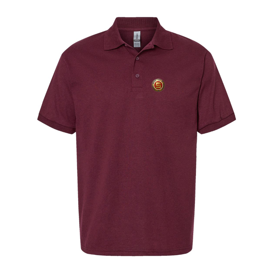 Men's Stutz Motor Company Logo Dry Blend Polo